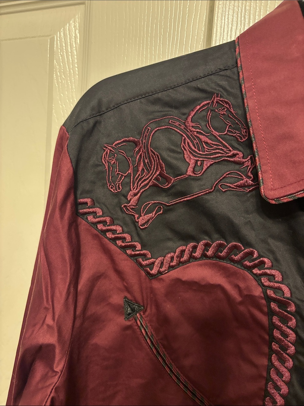 Montero Embroidered Yoke Western Shirt - Picture 3 of 10